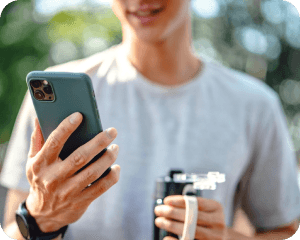 仲間とつながるソーシャル機能で、ランニング仲間を見つけよう。